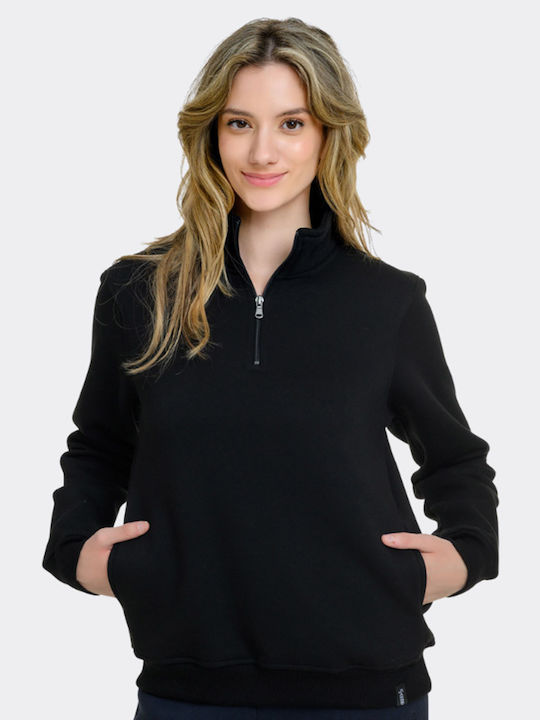 Target Χειμερινή Γυναικεία Fleece Μπλούζα με Φε...