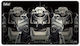Ultra Pro Playmat Negru Cusut Fallout Brotherhood Steel