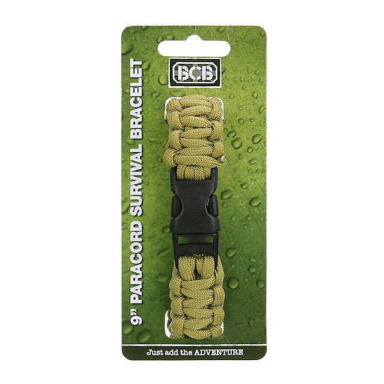 BCB Überlebensset Armband Bcb 9 Zoll Coyote Cm073c