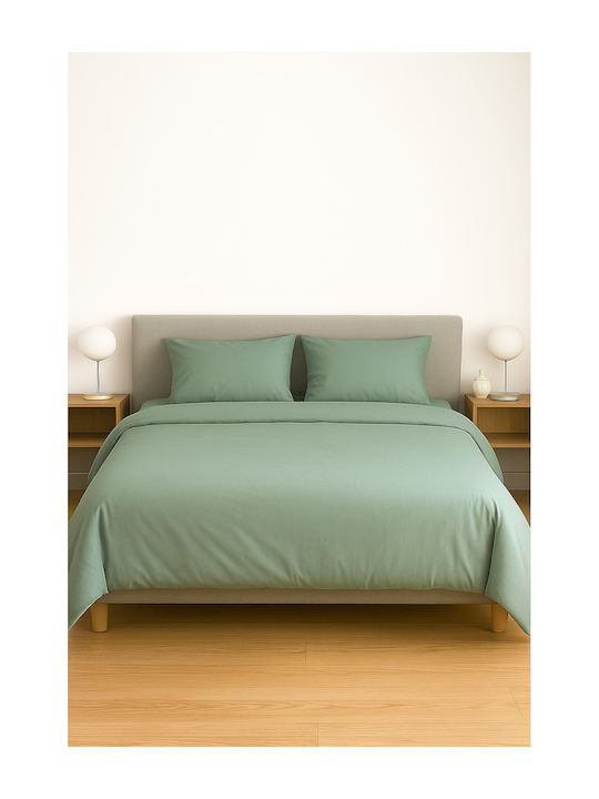 Sheet Double with Elastic 140x200+35cm. Τ180 Veraman