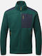 Herren Fleecejacke Grün