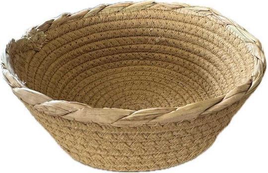 Yuk Brotkasten Stoff Braun 20x20x8cm