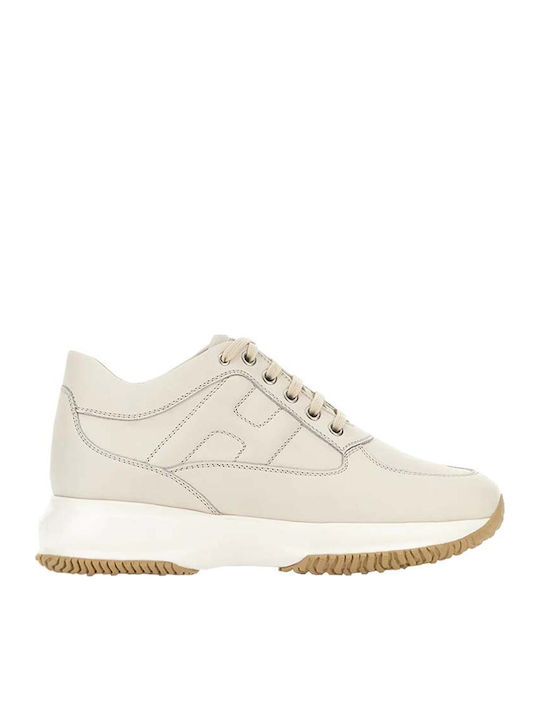 Hogan Interactive Γυναικεία Sneakers Yogurt
