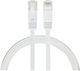 Flat U/UTP Cat.6 Gigabit Network Cable Ethernet...