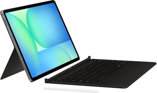 Samsung Flip Cover cu Tastatură în Germană Negra (Tab S10 FE+) EF-DX625BBGGDE