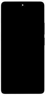 Xiaomi Screen with Touch Mechanism and Frame for Xiaomi Redmi Note 14S (Black)