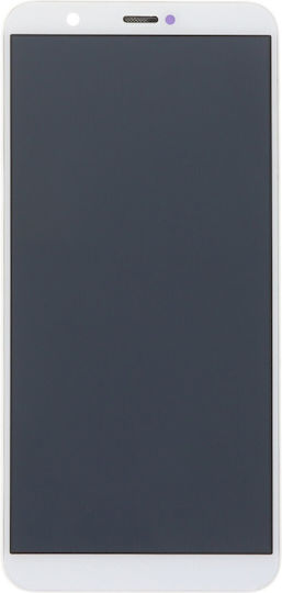 Οθόνη mit Touch-Mechanismus für HUAWEI ENJOY 7S, P SMART (Weiß)
