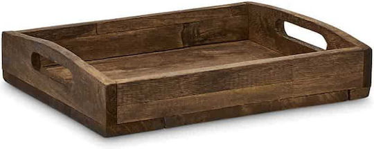 Yuk Дърво Поднос за сервиране с Дръжки 34x27x5см 3427BT 1бр Yuk Дърво Поднос за сервиране с Дръжки 34x27x5см 3427BT 1бр