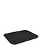 Yuk Rectangular Serving Tray Non-slip in Black Color 47x37cm 1418PT 1pcs