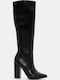 Leather Women's Boots Black