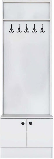 Eingangsmöbel White 59.8x35.5x182.8cm