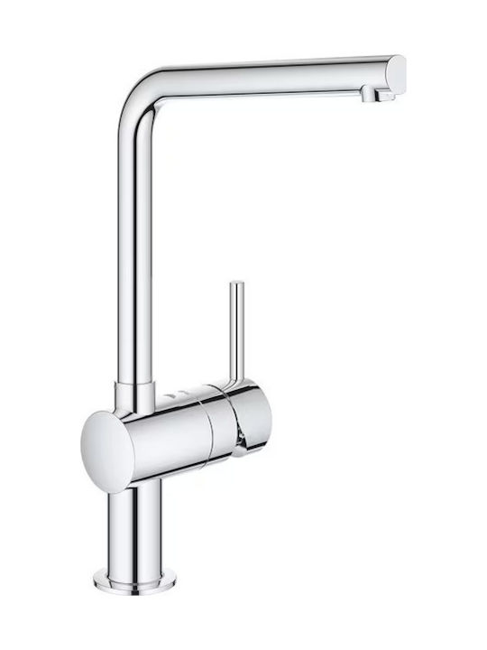 Grohe Смесител За Кухня Настолен Сребрист