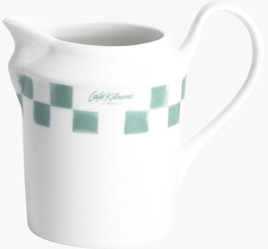Maison Kitsune Cafe Kitsune Checkerboard Porcelain Milk Jug