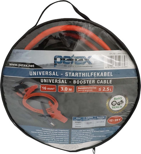 Petex Auto Starthilfekabel 16 Mm² Länge 3 M