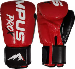 Olympus Sport de Copii Mănuși de Box din Piele pentru Competiție Roșii Olympus Sport de Copii Mănuși de Box din Piele pentru Competiție Roșii