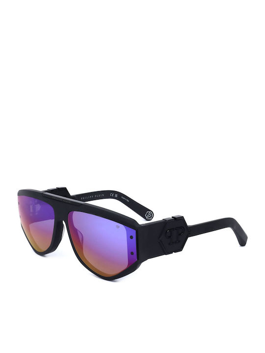 Philipp Plein Ochelari de soare Μαύρα cu Cadru & Multicolor Lentilă