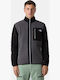 Yumiori Men's Fleece Cardigan Gray