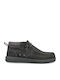 Men's Leather Moccasins Gray