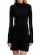 Sinepry Mini Evening Dress Black