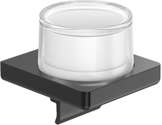 Roca Montat pe perete Dispenser Metalic Negru 180ml