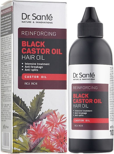 Dr. Sante Black Castor Oil Масло за коса против Цъфтеж 250мл