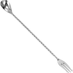 Κουτάλι Πηρούνα Μπαρ Inox 18/10 33εκ Ct16047-10