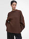 Sophia Damen Pullover Baumwolle Rust Brown