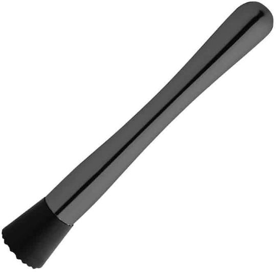 Muddler 23cm Stainless Steel 18/10 Black Gunmetal