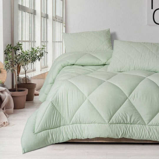 Cottonbox Σετ Μονό 160x200εκ. Jasmine Green 4τμχ