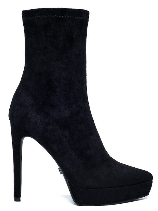 Stiefeletten Damen Schwarz