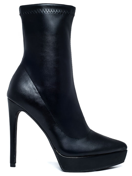 Stiefeletten Damen Schwarz