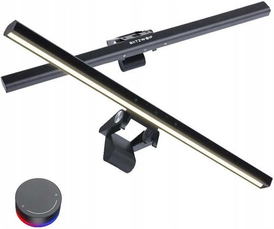 BlitzWolf Bară Luminoasă Pentru Monitor BW-CML6 Albă & RGB Cu Luminozitate Reglabilă & Temperatură De Culoare Reglabilă
