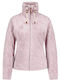 Women's Cardigan with Zipper Colony Pink