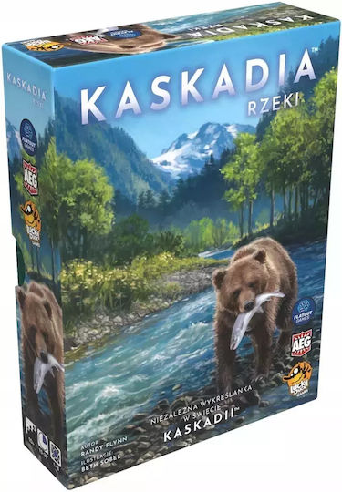 Game Expansion Kaskadia: Rivers for 1-4 Players 10+ Years Old (PL) Lucky Duck Games