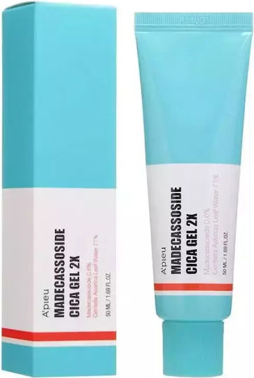 A'Pieu Madecassoside Cica Gel Hidratant și Anti-îmbătrânire pentru Față Împotriva Acneei cu Niacinamidă și Centella Asiatica 2x50ml