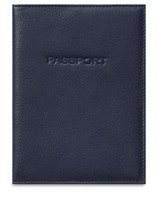 Picard Blue Leather Passport Holder