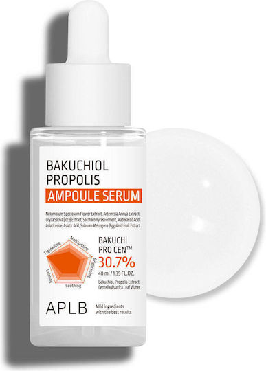 APLB Bakuchiol Propolis Ampoule Serum Προσώπου με Bakuchiol για Σύσφιξη 40ml