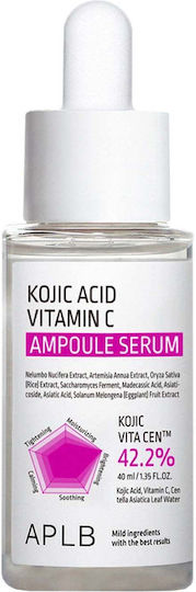 APLB Kojic Acid Vitamin C Serum Face with Vitamin C for Radiance & Revitalization 40ml