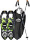 Atlas Helium Trail Kit Snowshoes Black Bright Green