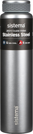 Sistema Μπουκάλι Θερμός Ανοξείδωτο 280ml Ανοξείδωτο μπουκάλι θερμός