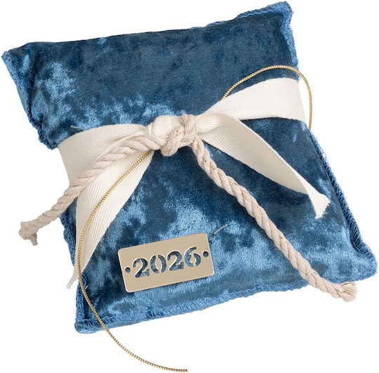 Beauty Home Frozen Χριστουγεννιάτικο Διακοσμητικό Μαξιλάρι Τετράγωνο Πετρόλ