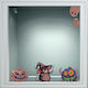 Αυτοκόλλητο Βιτρίνας - Halloween 23 (σετ 5 Τεμάχια) - 50cm X 45cm
