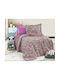 MayHome Σετ Σεντόνια Μονά Βαμβακερά Μωβ 160x240cm