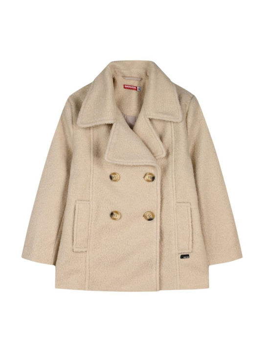 Energiers Kids Short Beige Coat