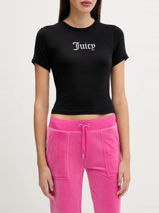 Juicy Couture Γυναικείο T-shirt Black