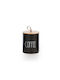 Nef-Nef Homeware Coffee Βάζο για Καφέ με Καπάκι Μεταλλικό Μαύρο 10.4x10.4x13cm 1τμχ