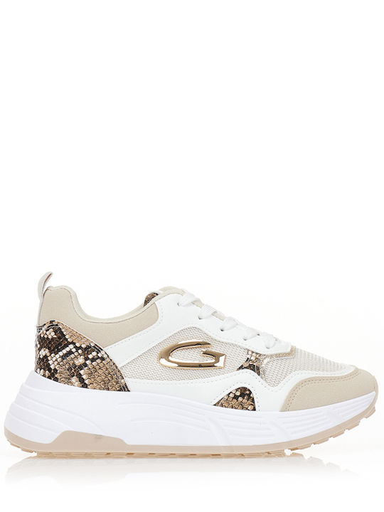 Tsoukalas Γυναικεία Sneakers Μπεζ