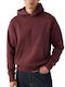 Authentic Sweatshirt mit Kapuze Dark Red, Burgundy