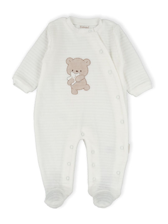 Babybol Body pentru Bebeluși Mânecă lungă Beige