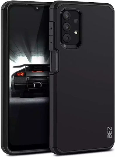 Umschlag Rückseite Kunststoff / Silikon Schwarz (Galaxy A32 5GNokia 1.3)